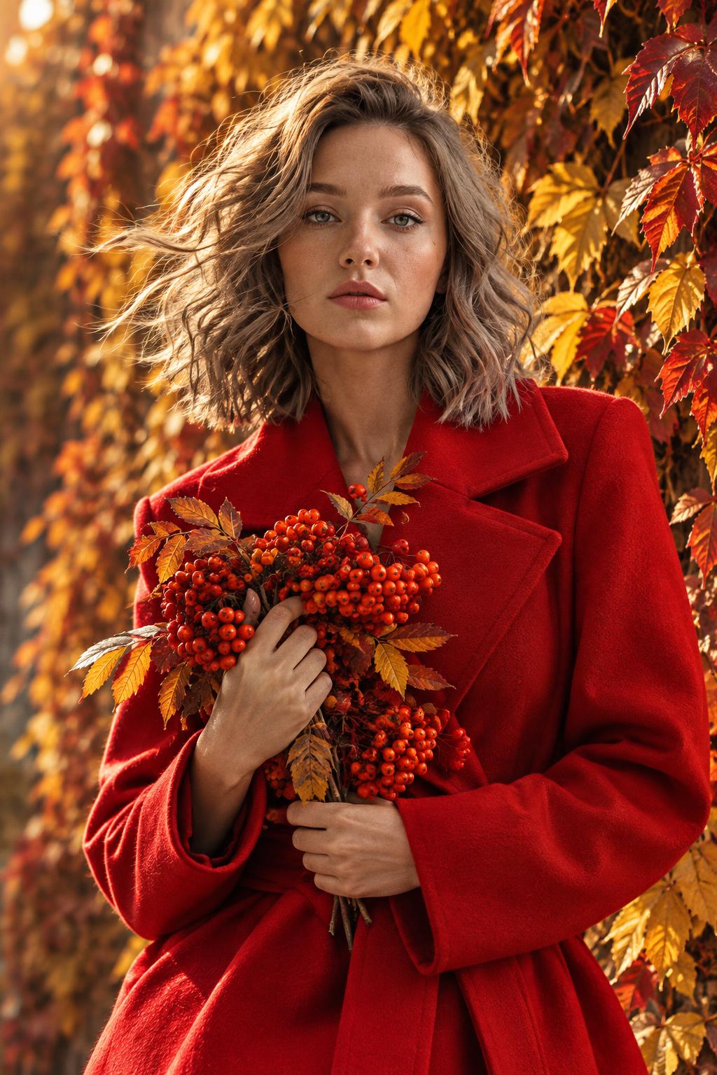 Красное пальто
