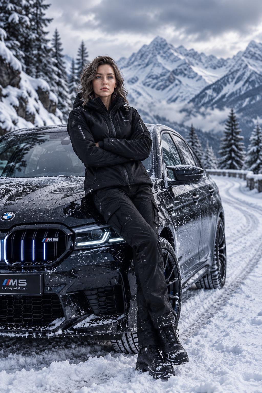 Зимнее величие BMW