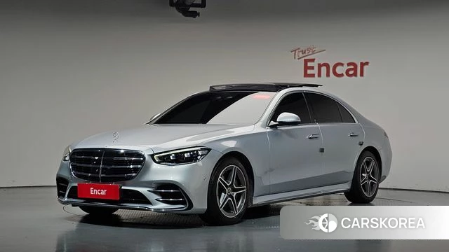 Mercedes-Benz S-Class W223 2022 Серебристо-серый из Кореи