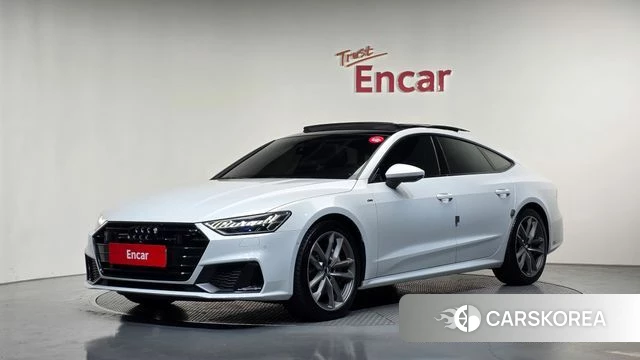 Audi A7 (4K) 2020 Белый из Кореи