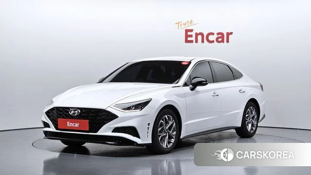 Hyundai Sonata (DN8) 2022 Белый из Кореи