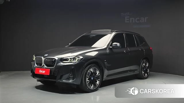 BMW iX3 2022 Серый из Кореи