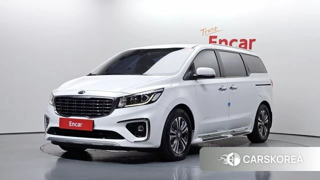 Kia The New Carnival 2018 Белый из Кореи