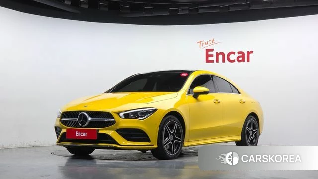 Mercedes-Benz CLA-Class C118 2022 Желтый из Кореи, фото 3