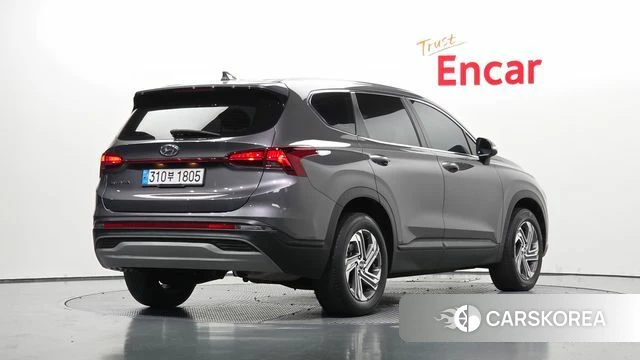 Hyundai The New Santa Fe 2023 Серый из Кореи