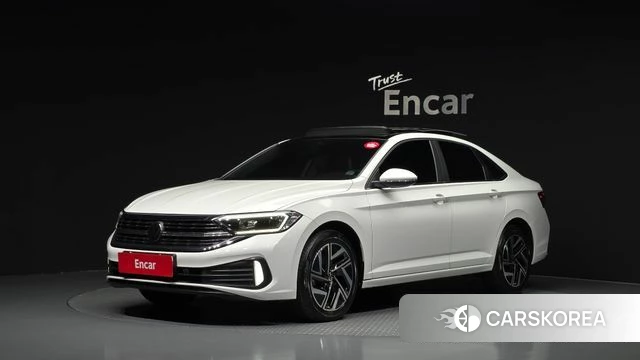 Volkswagen 7th Generation of Jetta 2023 Белый из Кореи