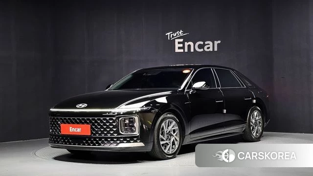 Hyundai Grandeur (GN7) 2023 Черный из Кореи