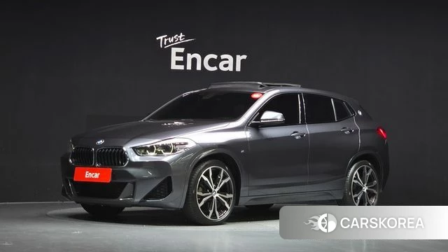 BMW X2 (F39) 2021 Серый из Кореи