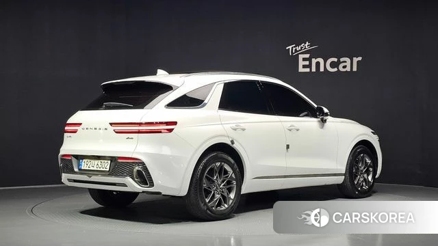 Genesis GV70 2021 Белый из Кореи