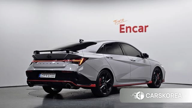 Hyundai The New Avante (CN7) 2025 Серебристо-серый из Кореи