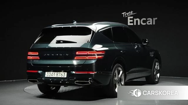 Genesis GV80 2022 Темно-зеленый из Кореи