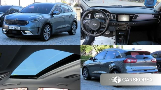Kia Niro 2018 Серебристо-серый из Кореи