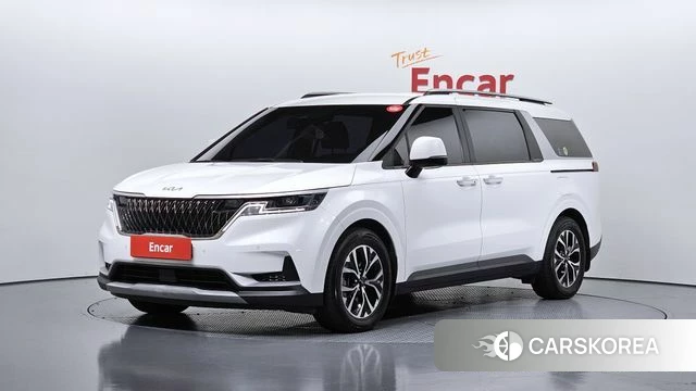 Kia Carnival 4th generation 2021 Белый из Кореи
