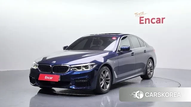 BMW 5 Series (G30) 2020 Синий из Кореи
