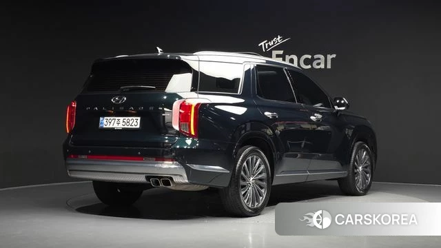 Hyundai The New Palisade 2024 Темно-зеленый из Кореи