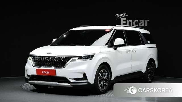 Kia Carnival 4th generation 2021 Белый из Кореи
