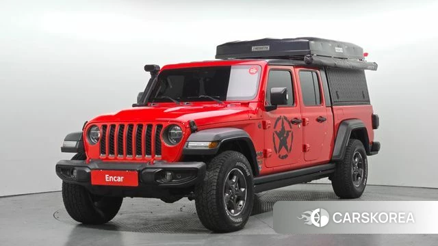 Jeep Gladiator (JT) 2021 Красный из Кореи