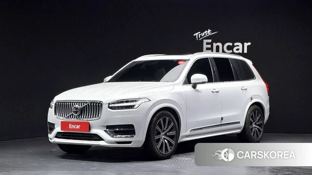 Volvo XC90 second Generation 2021 Белый из Кореи