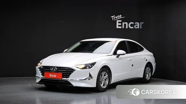 Hyundai Sonata (DN8) 2019 Белый из Кореи