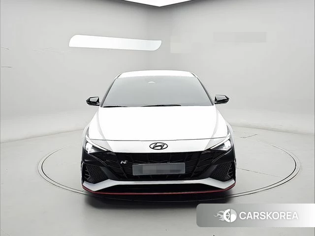 Hyundai Avante (CN7) 2023 Белый из Кореи