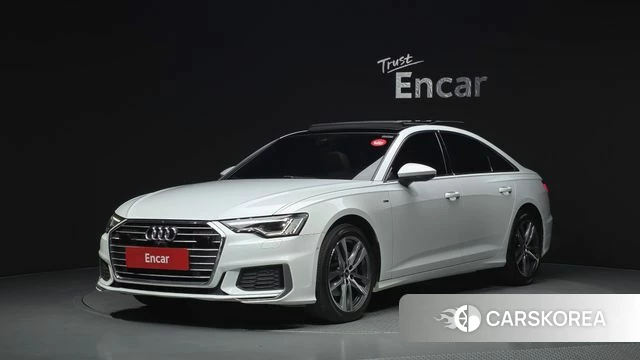 Audi A6 (C8) 2022 Белый из Кореи