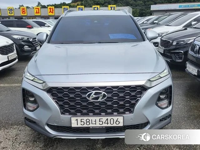 Hyundai Santa Fe TM 2018 Серебряный из Кореи
