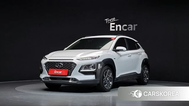 Hyundai Kona Hybrid 2020 Белый из Кореи