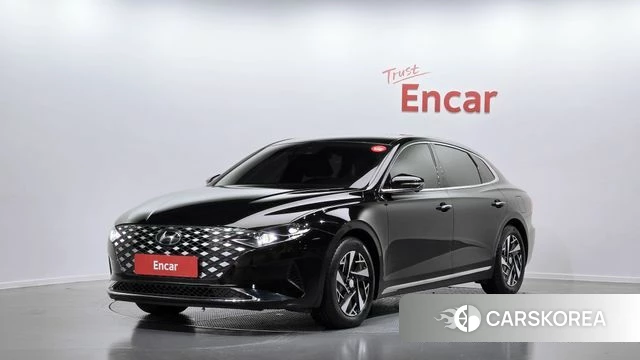 Hyundai The New Grandeur IG Hybrid 2022 Черный из Кореи