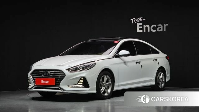 Hyundai Sonata New Rise 2018 Белый из Кореи