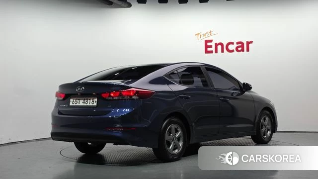 Hyundai Avante AD 2018 Синий из Кореи