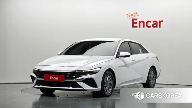 Hyundai The New Avante (CN7) 2024 Белый из Кореи