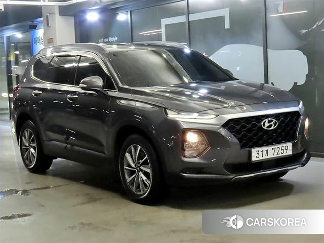 Hyundai Santa Fe TM 2018 Серый из Кореи