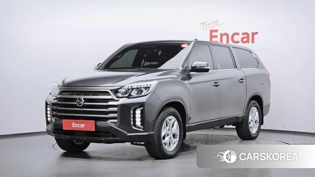 Ssangyong The New Rexton Sport 2021 Серый из Кореи