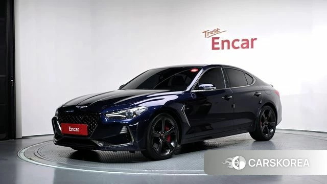 Genesis G70 2018 Синий из Кореи
