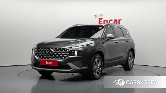 Hyundai The New Santa Fe 2021 Серый из Кореи