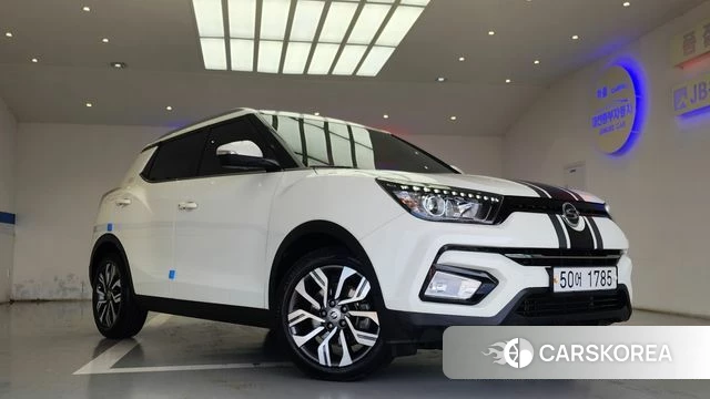 Ssangyong Tivoli Armor 2019 Белый двухцветный из Кореи