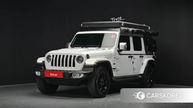 Jeep Wrangler (JL) 2021 Белый из Кореи