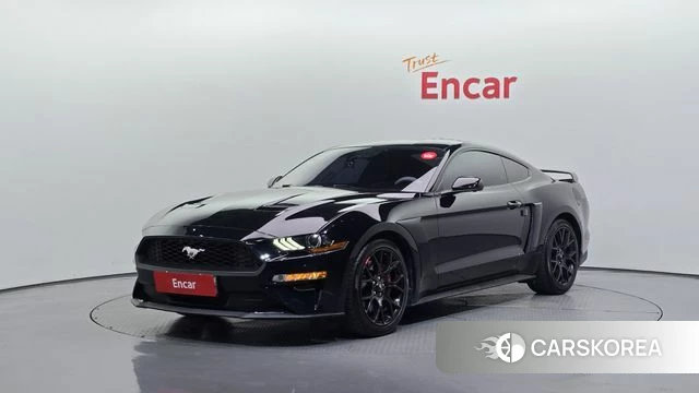 Ford Mustang 2019 Черный из Кореи