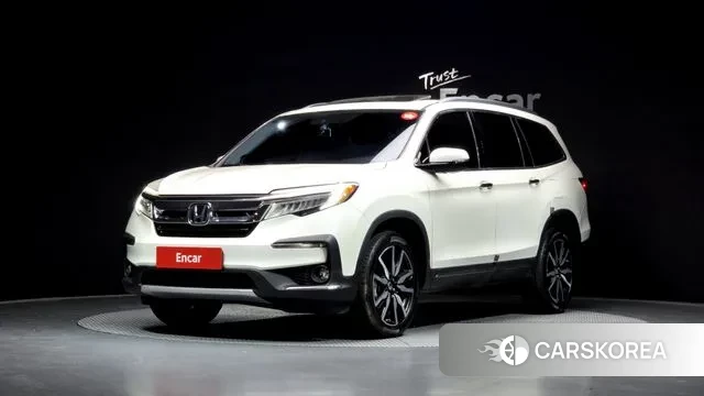 Honda Pilot 3rd generation 2019 Белый из Кореи