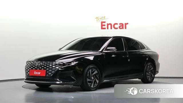 Hyundai The New Grandeur IG Hybrid 2021 Черный из Кореи