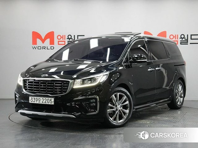 Kia The New Carnival 2018 Черный из Кореи