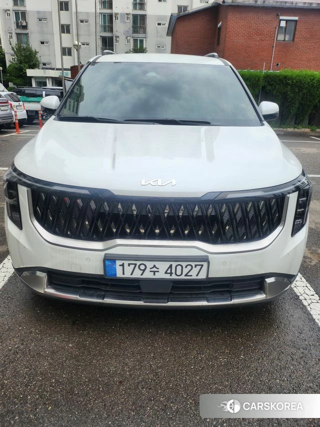 Kia The New Carnival 4th Generation 2025 Жемчужный цвет из Кореи