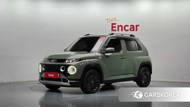 Hyundai Casper 2023 Светло-зеленый из Кореи