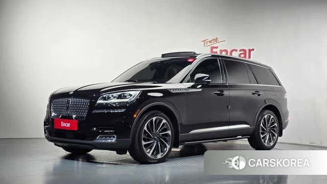 Lincoln Aviator 2nd generation 2022 Черный из Кореи