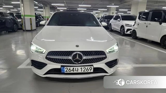 Mercedes-Benz CLA-Class C118 2022 Белый из Кореи