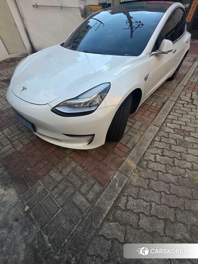 Tesla Model 3 2020 Белый из Кореи