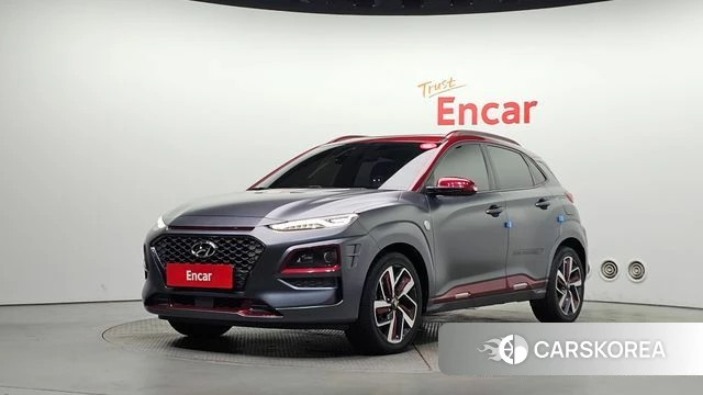 Hyundai Kona 2019 Серебристо-серый из Кореи