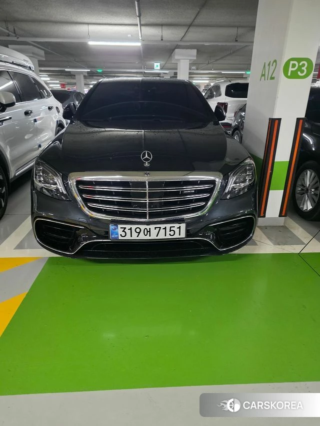 Mercedes-Benz S-Class W222 2018 Серый из Кореи