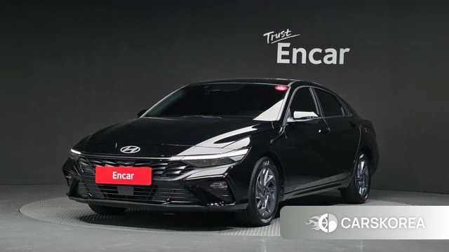Hyundai The New Avante (CN7) 2023 Черный из Кореи