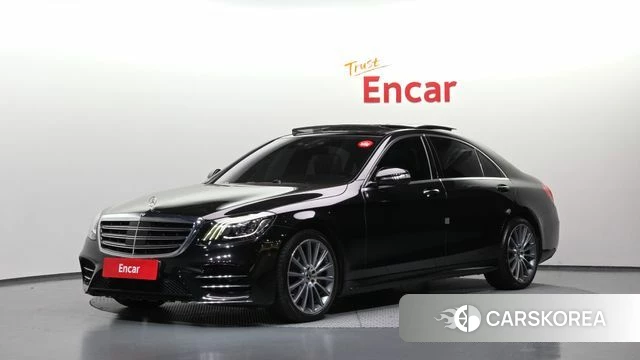Mercedes-Benz S-Class W222 2018 Черный из Кореи